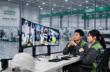 Ing&eacute;nieurs discutant de solutions d'&eacute;quipement avec les clients
